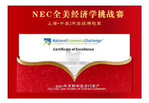 NEC全美经济学挑战赛