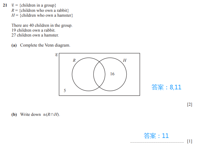 IGCSE数学考试题目解析 IGCSE数学考试题目解析