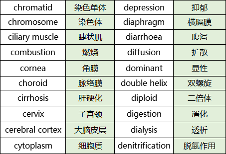 a-level生物专业术语清单整理-3 a-level生物专业术语清单整理-3